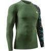 imageHUGE SPORTS Mens Rash Guard Long Sleeves UPF 50 UV Sun Protection Quick Drying Splice Compression Swim ShirtsAborigines