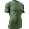 imageHUGE SPORTS Mens Splice UV Sun Protection UPF 50 Skins Rash Guard Short SleevesAborigines