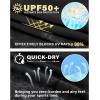 imageHUGE SPORTS Mens Splice UV Sun Protection UPF 50 Skins Rash Guard Short SleevesBlack Ripple