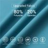 imageHUGE SPORTS Mens Splice UV Sun Protection UPF 50 Skins Rash Guard Short SleevesDream Blue