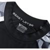 imageHUGE SPORTS Mens Splice UV Sun Protection UPF 50 Skins Rash Guard Short SleevesJaguar