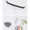 imageHUGE SPORTS Mens Splice UV Sun Protection UPF 50 Skins Rash Guard Short SleevesSunset White