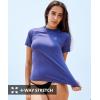 imageHUGE SPORTS Womens UPF 50 UV Protection Sun Shirts Short Sleeve Quick Dry Rash Guard Swim Gym Workout TopsNavy