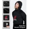 imageHUGE SPORTS Mens Long Sleeve Hoodie Shirts Thermal Athletic Hoodies for Winter SportsBlack