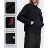 imageHUGE SPORTS Mens Novelty Hoodies Sports Pullover Casual Sweatshirt With Pouch PocketBlack Claw