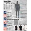 imageHUGE SPORTS Mens Rash Guard Long Sleeves UPF 50 UV Sun Protection Quick Drying Splice Compression Swim ShirtsPixel Light