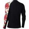 imageHUGE SPORTS Mens Rash Guard Long Sleeves UPF 50 UV Sun Protection Quick Drying Splice Compression Swim ShirtsTrochilus