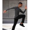 imageHUGE SPORTS Thermal Underwear for Men Long Sleeve Thermal Shirts Fleece Lined Crew Neck Base Layer Thermal Underwear TopDark Grey