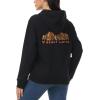 imageHUGE SPORTS Unisex Novelty Hoodies Vintage Mountain Graphic Pullover Hoodie for Men Women Couple ShirtBlack