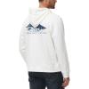 imageHUGE SPORTS Unisex Novelty Hoodies Vintage Mountain Graphic Pullover Hoodie for Men Women Couple ShirtWhite