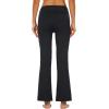 imageHUGE SPORTS Women Flare Pants High Waisted Bell Bottom Pants Yoga Flared Leggings with Front Split