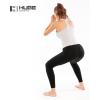 imageHUGE SPORTS Womens High Waisted Tummy Control Yoga Leggings with Pocket Running Workout Pants Active TightsBlack Snake