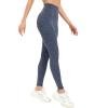 imageHUGE SPORTS Womens High Waisted Tummy Control Yoga Leggings with Pocket Running Workout Pants Active TightsNavy Leopard