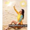 imageHUGE SPORTS Womens Rash Guard Long Sleeve Sun Protection UPF 50 Swimwear Shirts Quick Dry Swimsuit Surf TopKing Kong