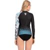 imageHUGE SPORTS Womens Rash Guard Long Sleeve Sun Protection UPF 50 Swimwear Shirts Quick Dry Swimsuit Surf TopLion