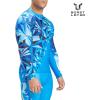 imageHUGE SPORTS Mens BJJ Rash Guard Long Sleeve Compression Rashguard for MMA Jiu Jitsu Wrestling Beast LayerKing Kong