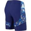 imageHUGE SPORTS Mens Rash Guard Swim Shorts Compression Swimming Jammer Cool Dry Active Swimsuit Workout Shorts Sports TightsBlue Shark