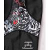 imageHUGE SPORTS Mens Rash Guard Swim Shorts Compression Swimming Jammer Cool Dry Active Swimsuit Workout Shorts Sports TightsTiger