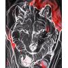imageHUGE SPORTS Mens Swim Jammers Quick Dry Jammer Swimsuit Atheletic Racing Swim ShortsBlack Wolf