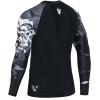 imageHUGE SPORTS Mens Swim Shirts Long Sleeve UPF 50 Rash Guard Sun Shirts UV Sun ProtectionBear