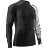imageHUGE SPORTS Mens Swim Shirts Long Sleeve UPF 50 Rash Guard Sun Shirts UV Sun ProtectionBlack Bear