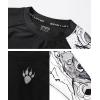 imageHUGE SPORTS Mens Swim Shirts Long Sleeve UPF 50 Rash Guard Sun Shirts UV Sun ProtectionBlack Bear