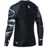 imageHUGE SPORTS Mens Swim Shirts Long Sleeve UPF 50 Rash Guard Sun Shirts UV Sun ProtectionCobra