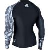 imageHUGE SPORTS Mens Swim Shirts Long Sleeve UPF 50 Rash Guard Sun Shirts UV Sun ProtectionKing Kong