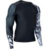 imageHUGE SPORTS Mens Swim Shirts Long Sleeve UPF 50 Rash Guard Sun Shirts UV Sun ProtectionKing Kong