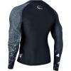 imageHUGE SPORTS Mens Swim Shirts Long Sleeve UPF 50 Rash Guard Sun Shirts UV Sun ProtectionLined Alligator