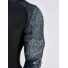 imageHUGE SPORTS Mens Swim Shirts Long Sleeve UPF 50 Rash Guard Sun Shirts UV Sun ProtectionLined Alligator