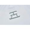 imageHUGE SPORTS Mens Swim Shirts Long Sleeve UPF 50 Rash Guard Sun Shirts UV Sun ProtectionWhite Tiger