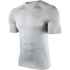 imageHUGE SPORTS Mens UPF 50 Shorts Sleeve Swim Shirts Quick Dry Rash GuardGray