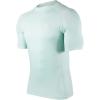 imageHUGE SPORTS Mens UPF 50 Shorts Sleeve Swim Shirts Quick Dry Rash GuardGreen