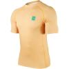 imageHUGE SPORTS Mens UPF 50 Shorts Sleeve Swim Shirts Quick Dry Rash GuardOrange