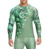 imageHUGE SPORTS Mens BJJ Rash Guard Long Sleeve Compression Rashguard for MMA Jiu Jitsu Wrestling Beast LayerCobra
