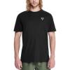 imageHUGE SPORTS Mens Logo Surf TShirt Short Sleeve Crew Neck Graphic Beach Surfing Cotton TeeBlack
