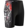 imageHUGE SPORTS Mens Swim Jammers Quick Dry Jammer Swimsuit Atheletic Racing Swim ShortsBlack Wolf