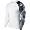 imageHUGE SPORTS Mens Swim Shirts Long Sleeve Zip Rash Guard UPF 50 Sun Protective Quick DryingCobra