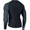 imageHUGE SPORTS Mens Long Sleeve Rash Guard Shirts MMA BJJ Swim UPF50 Baselayer Top Anti UV Quick Dry Full PrintedTiger