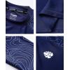 imageHUGE SPORTS Mens Rash Guard Long Sleeves UPF 50 UV Sun Protection Quick Drying Splice Compression Swim ShirtsPatriot Blue