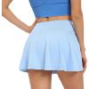imageHUGE SPORTS Womens Pleated Athletic Tennis Skirt with Shorts High Waisted Golf Skorts SkirtsBlue