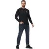 imageHUGE SPORTS Mens UPF 50 UV Sun Protection Shirts Long Sleeve Quick Dry Rash Guard for Swimming Fishing Hiking RunningBlack