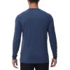 imageHUGE SPORTS Mens UPF 50 UV Sun Protection Shirts Long Sleeve Quick Dry Rash Guard for Swimming Fishing Hiking RunningNavy