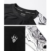 image:imageHUGE SPORTS Mens Swim Shirts Long Sleeve BJJ Rash Guard UPF 50 UV Sun Protection ShirtsBlack Bear