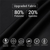 image:imageHUGE SPORTS Mens Swim Shirts Long Sleeve BJJ Rash Guard UPF 50 UV Sun Protection ShirtsBlack Wolf