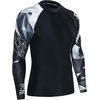 image:imageHUGE SPORTS Mens Swim Shirts Long Sleeve BJJ Rash Guard UPF 50 UV Sun Protection ShirtsCobra