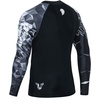 image:imageHUGE SPORTS Mens Swim Shirts Long Sleeve BJJ Rash Guard UPF 50 UV Sun Protection ShirtsLion