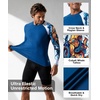 image:imageHUGE SPORTS Mens Swim Shirts Long Sleeve BJJ Rash Guard UPF 50 UV Sun Protection ShirtsMarineoctopus