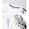 image:imageHUGE SPORTS Mens Swim Shirts Long Sleeve BJJ Rash Guard UPF 50 UV Sun Protection ShirtsWhite Eagle